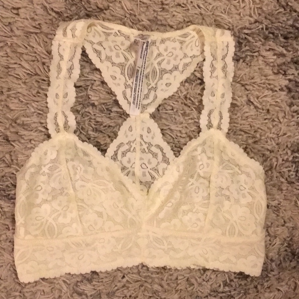 NWOT Free People Lace Bralette